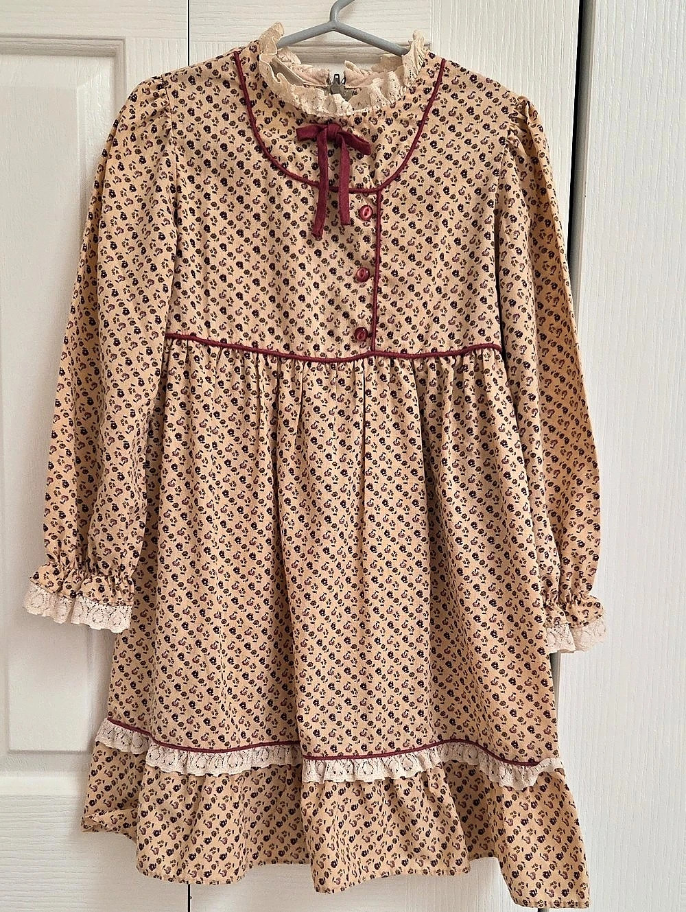 Vintage Cinderella Floral Girls' Dress Size 6